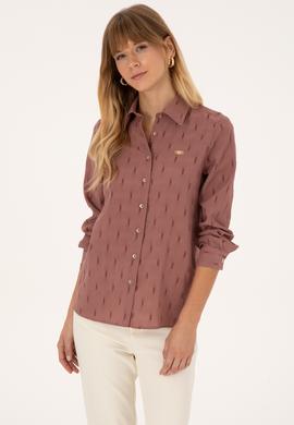 Kadın Orkide Uzun Kollu Gömlek - 50308707021