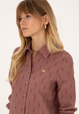 Kadın Orkide Uzun Kollu Gömlek - 50308707021