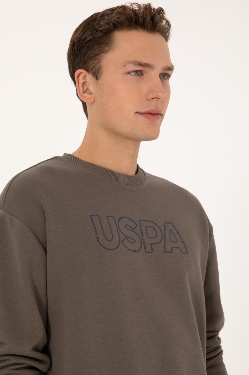 Erkek Vizon Sweatshirt
