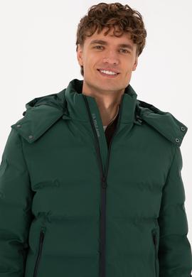 Erkek Koyu Yeşil Mont - 50312003009