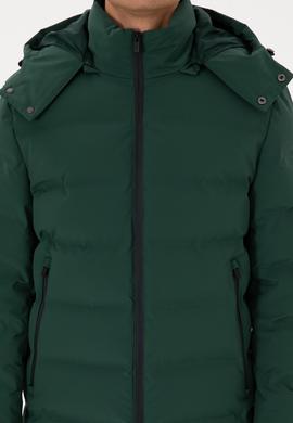 Erkek Koyu Yeşil Mont - 50312003009