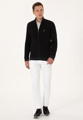 Erkek Siyah Triko Hırka - 50315873015