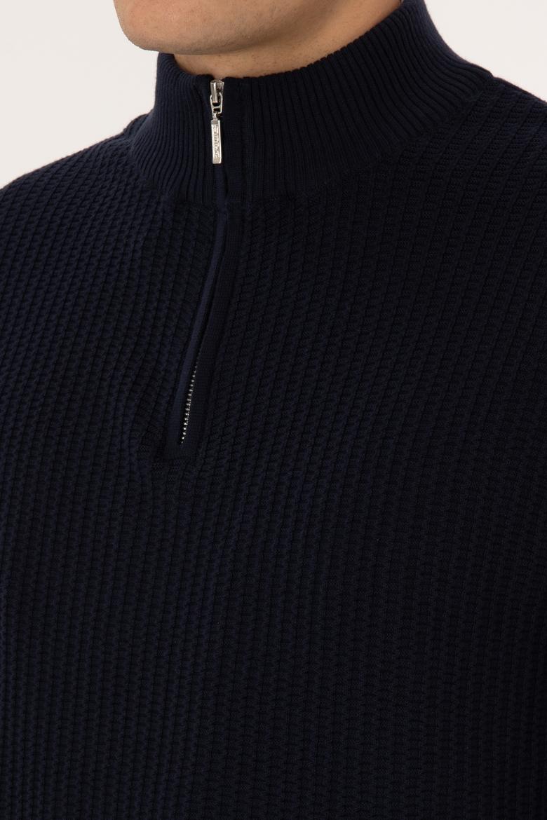 Erkek Lacivert Kazak - 50307830005