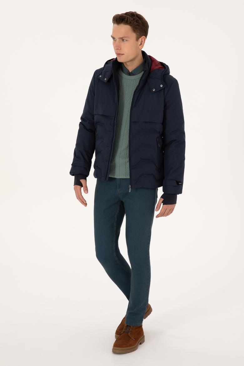 Erkek Lacivert Mont - 50311636005