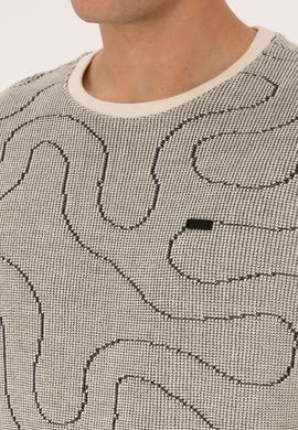 Erkek Regular Fit Bisiklet Yaka Siyah Sweatshirt - 50308910009