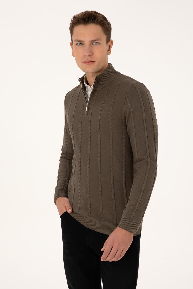 Erkek Vizon Kazak - 50308329006