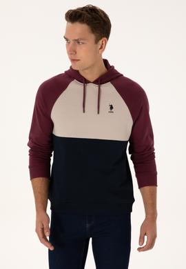 Erkek Bordo Sweatshirt - 50308130028
