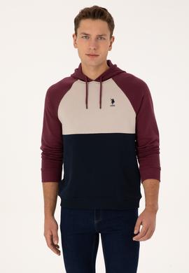 Erkek Bordo Sweatshirt - 50308130028
