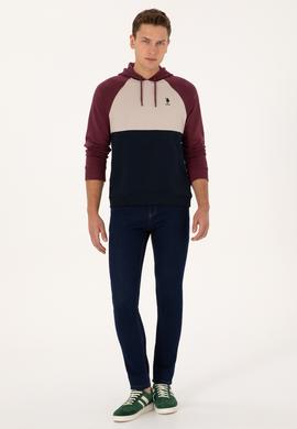 Erkek Bordo Sweatshirt - 50308130028