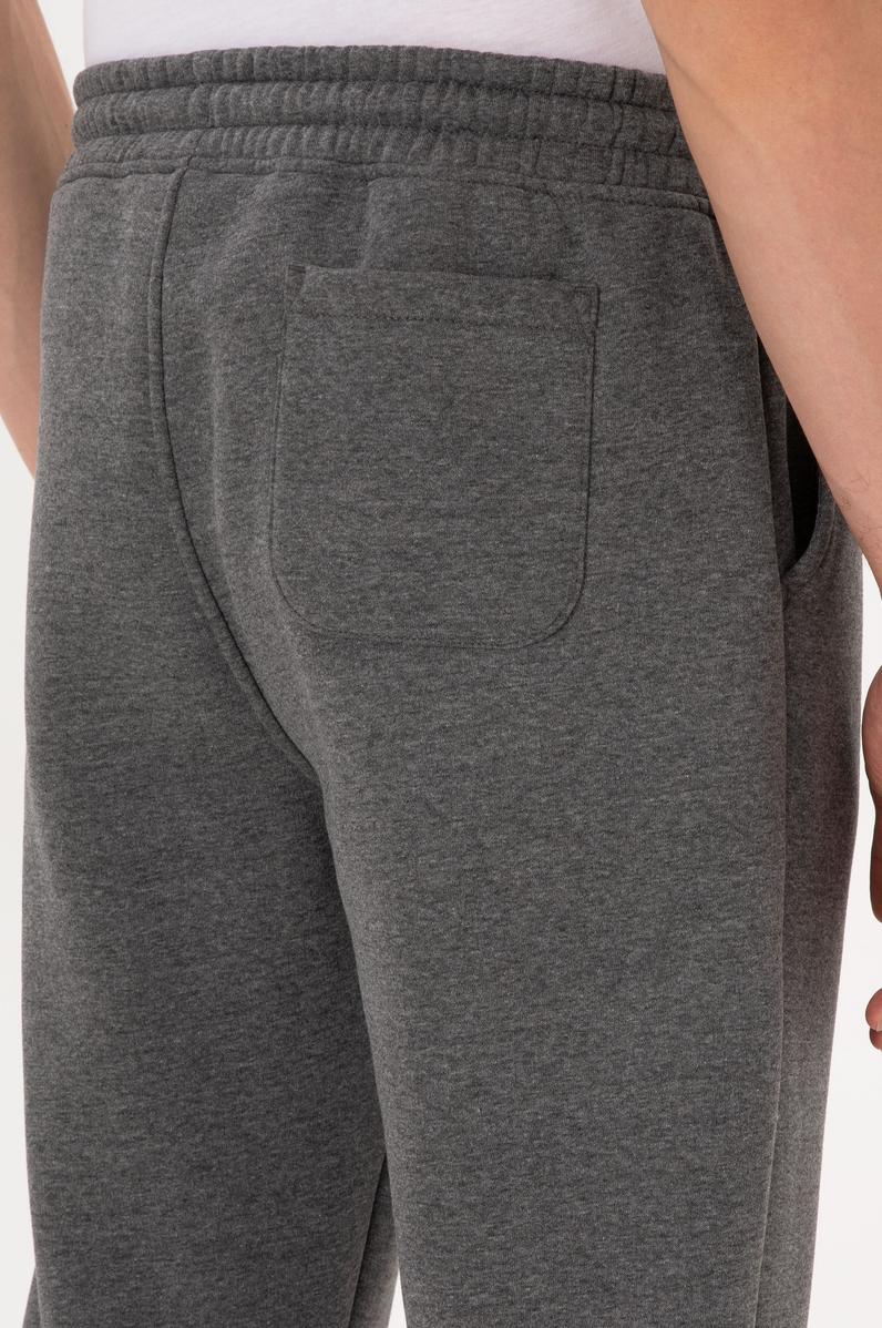 Erkek Antrasit Melanj Şardonlu Eşofman Altı