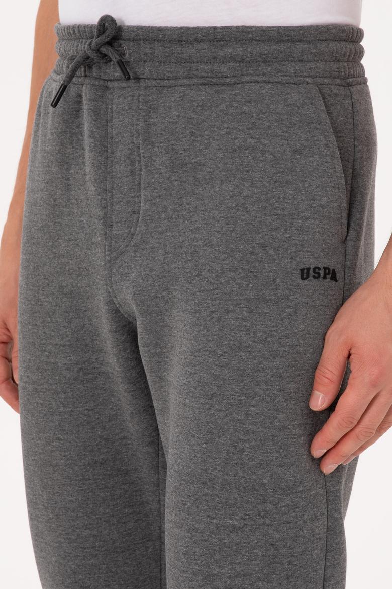 Erkek Antrasit Melanj Şardonlu Eşofman Altı - 50313761029