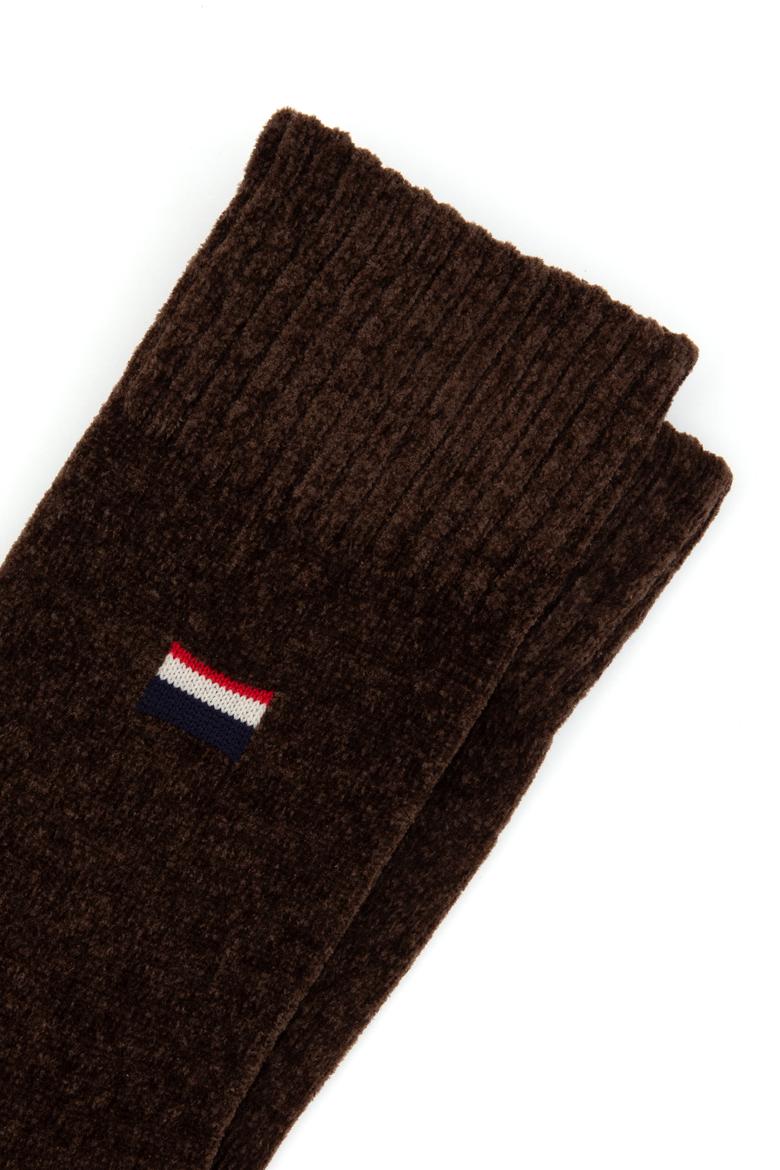 Kadın Koyu Kahverengi Çorap - 50314857002