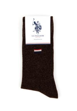 Kadın Koyu Kahverengi Çorap - 50314857002