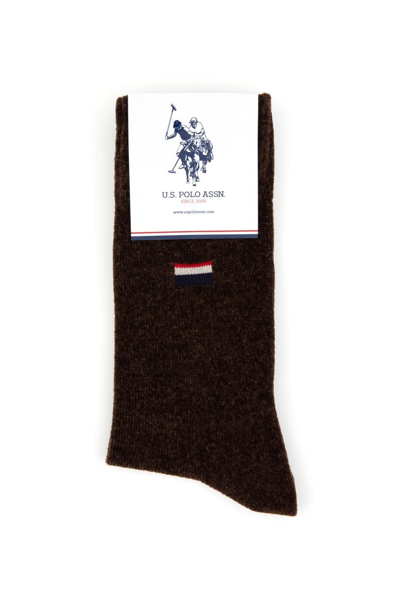 Kadın Koyu Kahverengi Çorap - 50314857002