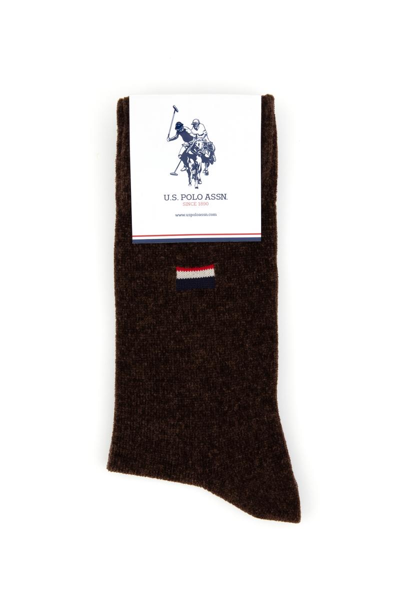 Kadın Koyu Kahverengi Çorap