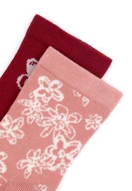 Kız Çocuk Orkide 2'li Soket Çorap - 50318080002