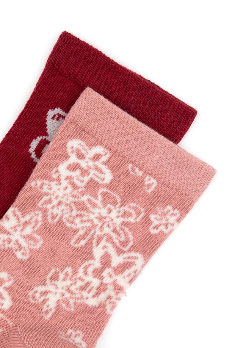 Kız Çocuk Orkide 2'li Soket Çorap - 50318080002