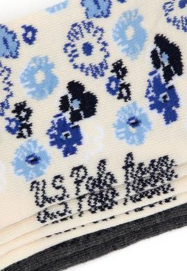 Kadın 3'lü Patik Çorap - 50317990002