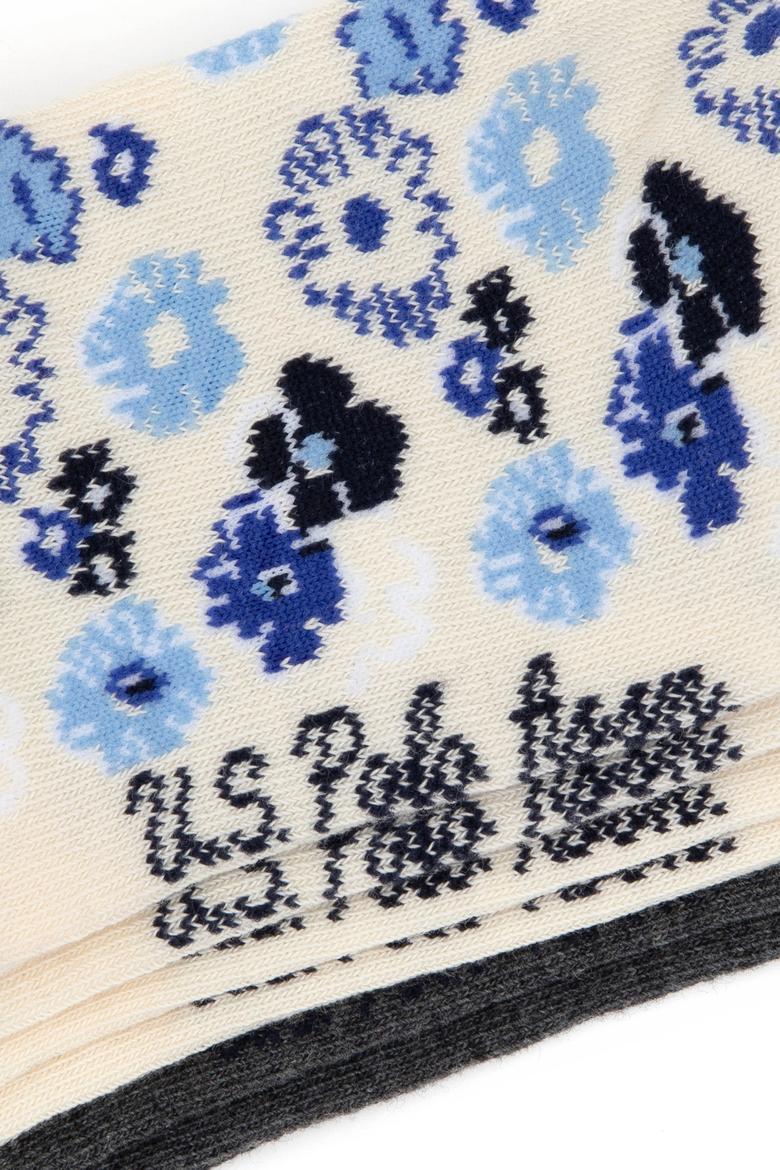 Kadın 3'lü Patik Çorap - 50317990002