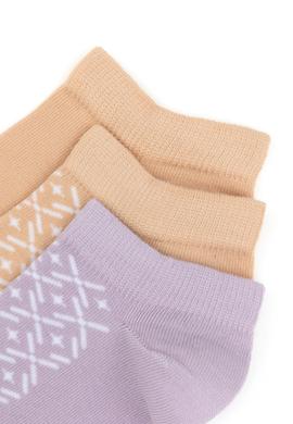 Kadın 3'lü Patik Çorap - 50317977001