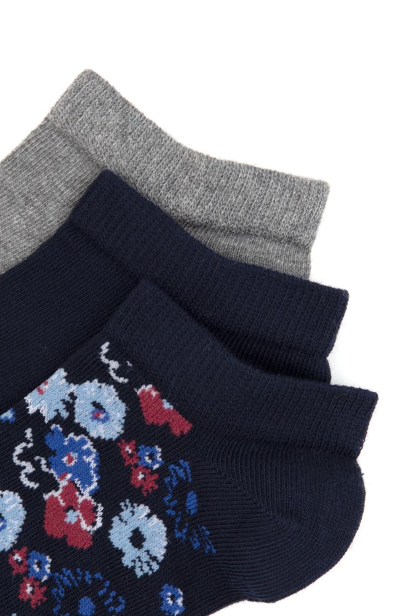 Kadın 3'lü Patik Çorap