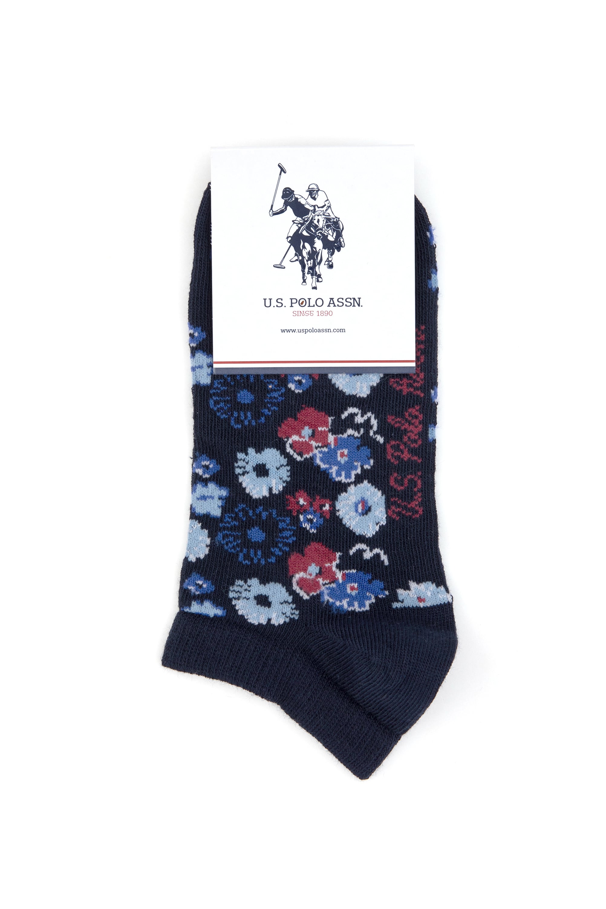 جوراب مچ پا بسته ۳ عددی زنانه رگولار زنانه یو اس پولو | U.S. Polo Assn. - تصویر 4