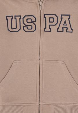 Erkek Çocuk Koyu Bej Örme Hırka - 50313844059