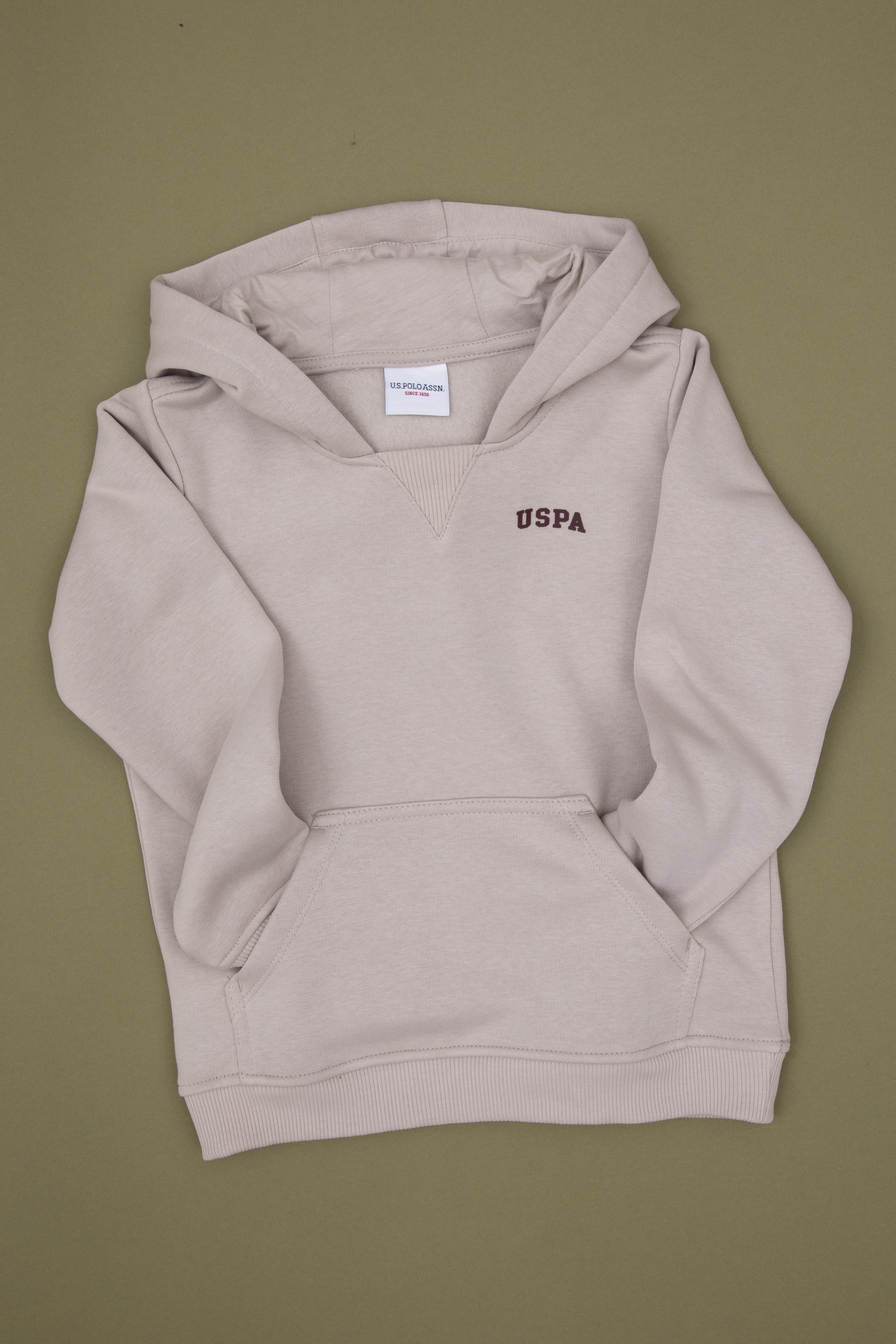 Erkek Çocuk Taş Bisiklet Yaka Basic Sweatshirt - Image 1