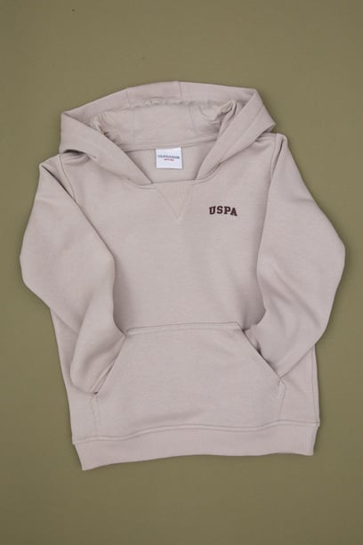 Erkek Çocuk Taş Bisiklet Yaka Basic Sweatshirt