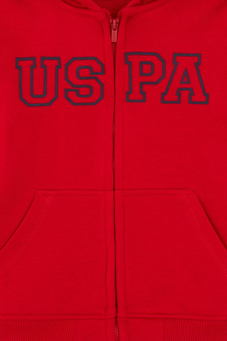 Erkek Çocuk Kırmızı Örme Hırka - 50313844111