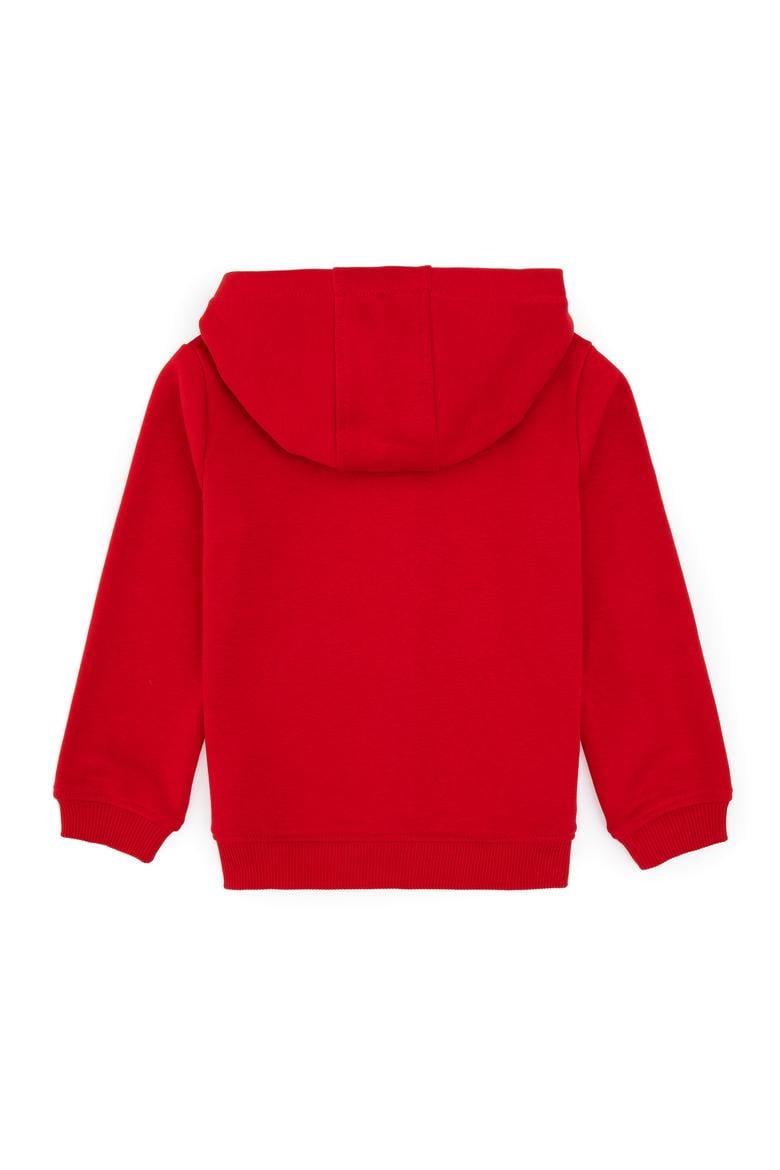 Erkek Çocuk Kırmızı Örme Hırka - 50313844111