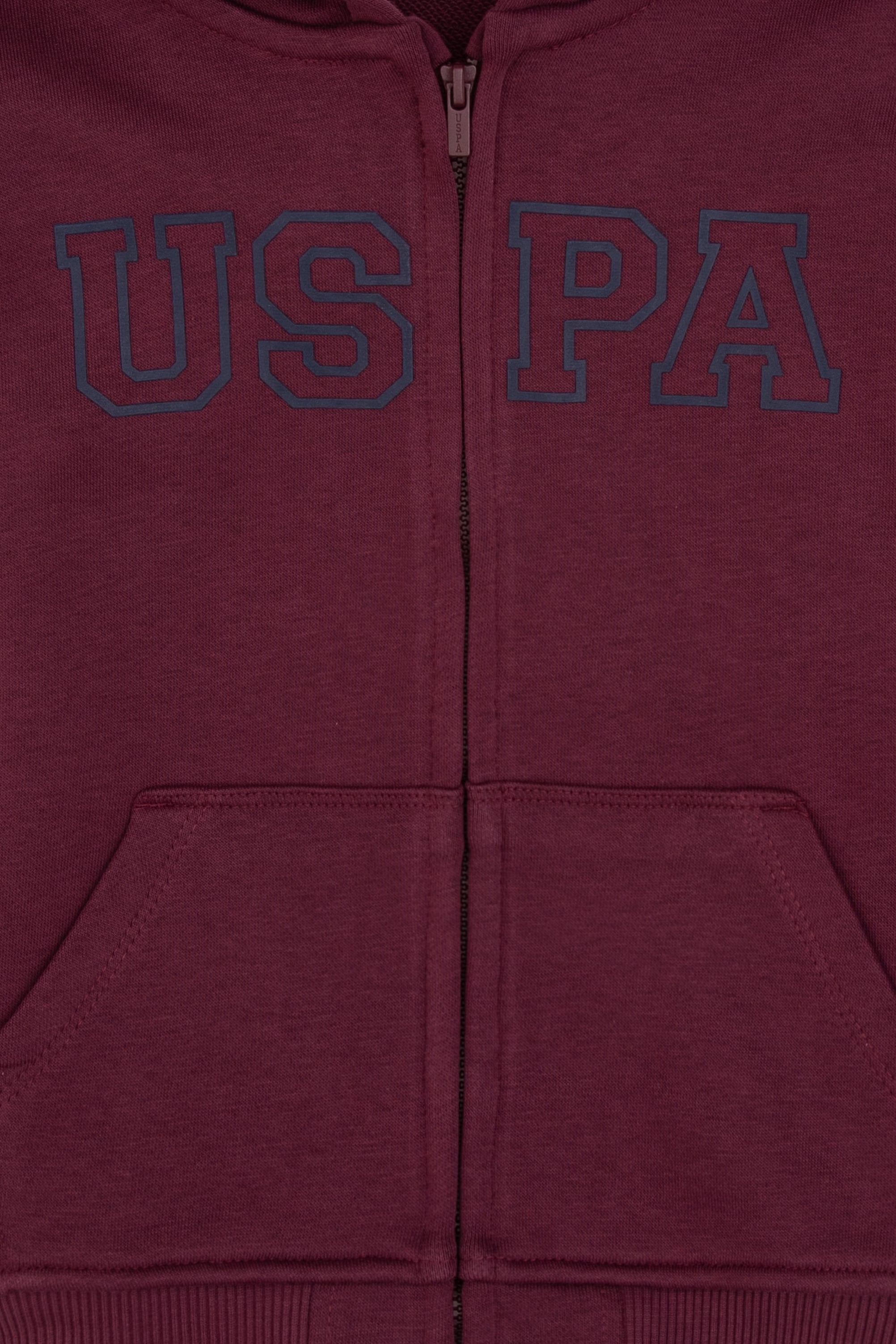 ژاکت بافتنی زرشکی رگولار پسرانه یو اس پولو | U.S. Polo Assn. - تصویر 3