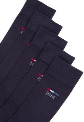 Erkek Lacivert 5'li Soket Çorap - 50317939002