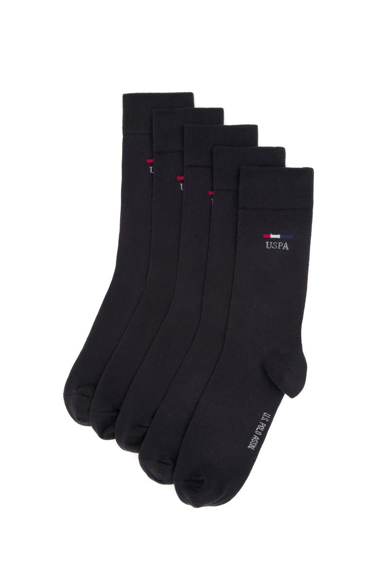 Erkek Siyah 5'li Soket Çorap