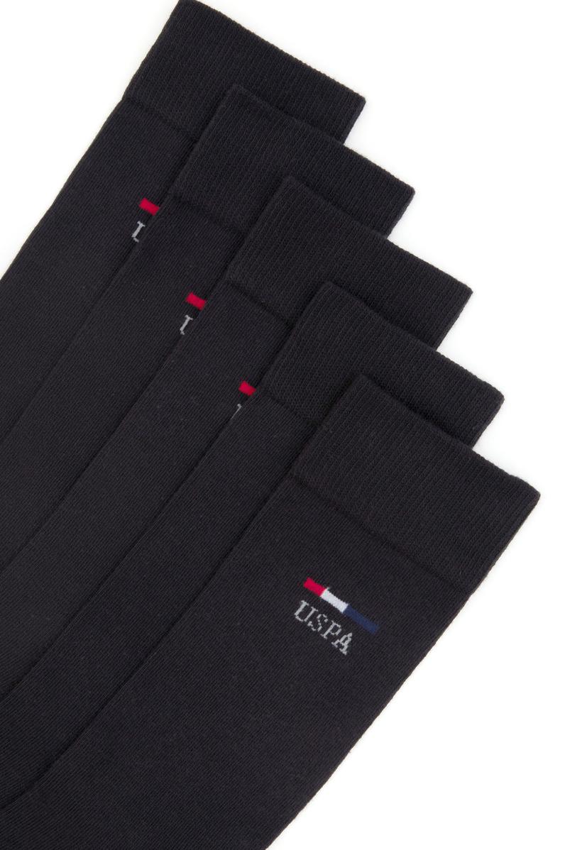 Erkek Siyah 5'li Soket Çorap