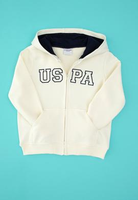 Erkek Çocuk Krem Örme Hırka - 50313844100