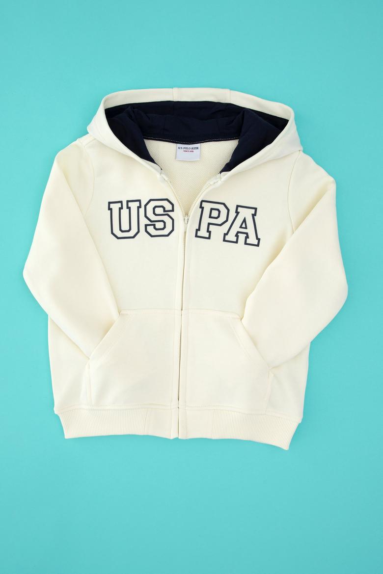 Erkek Çocuk Krem Örme Hırka