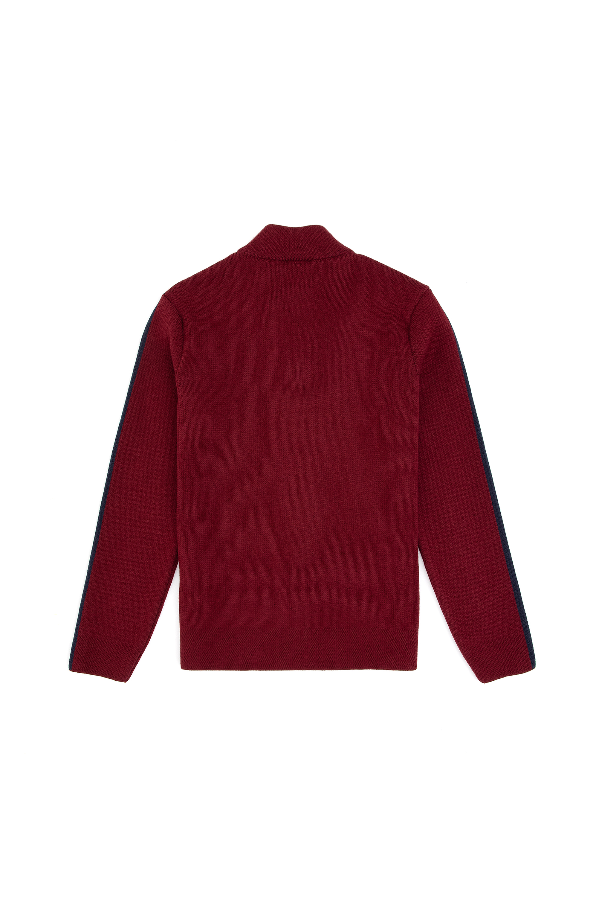 ژاکت بافتنی زرشکی اندامی پسرانه یو اس پولو | U.S. Polo Assn. - تصویر 2
