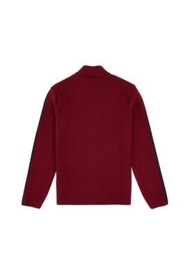 Erkek Çocuk Bordo Triko Hırka - 50317144008