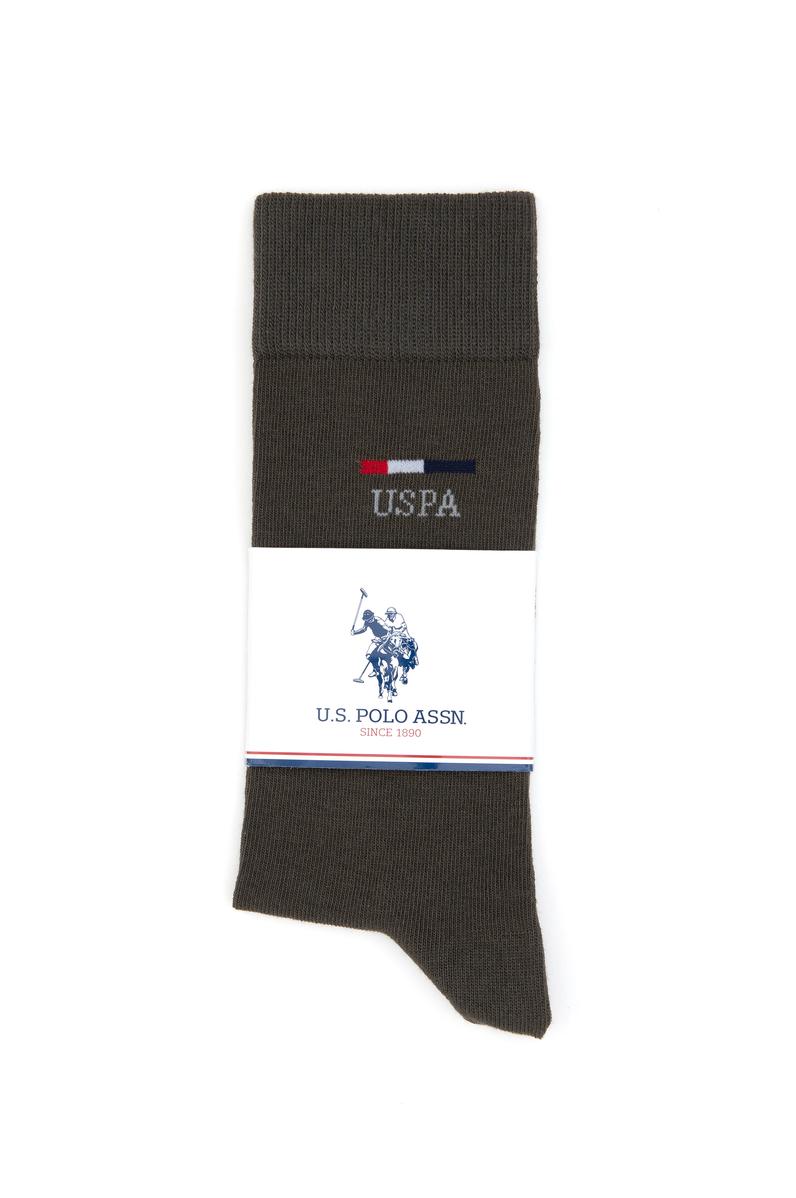 Erkek Haki Soket Çorap