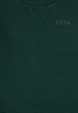 Erkek Çocuk Koyu Yeşil Bisiklet Yaka Basic Sweatshirt - 50313829028