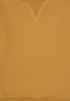 Erkek Çocuk Hardal Bisiklet Yaka Basic Sweatshirt - 50313829081