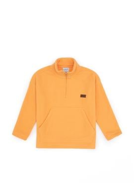 Erkek Çocuk Mango Yarım Fermuarlı Polar Sweatshirt - 50316702016