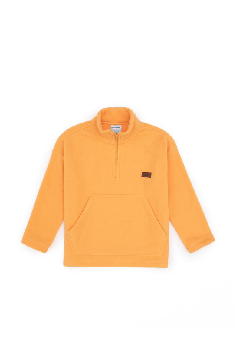 Erkek Çocuk Mango Yarım Fermuarlı Polar Sweatshirt