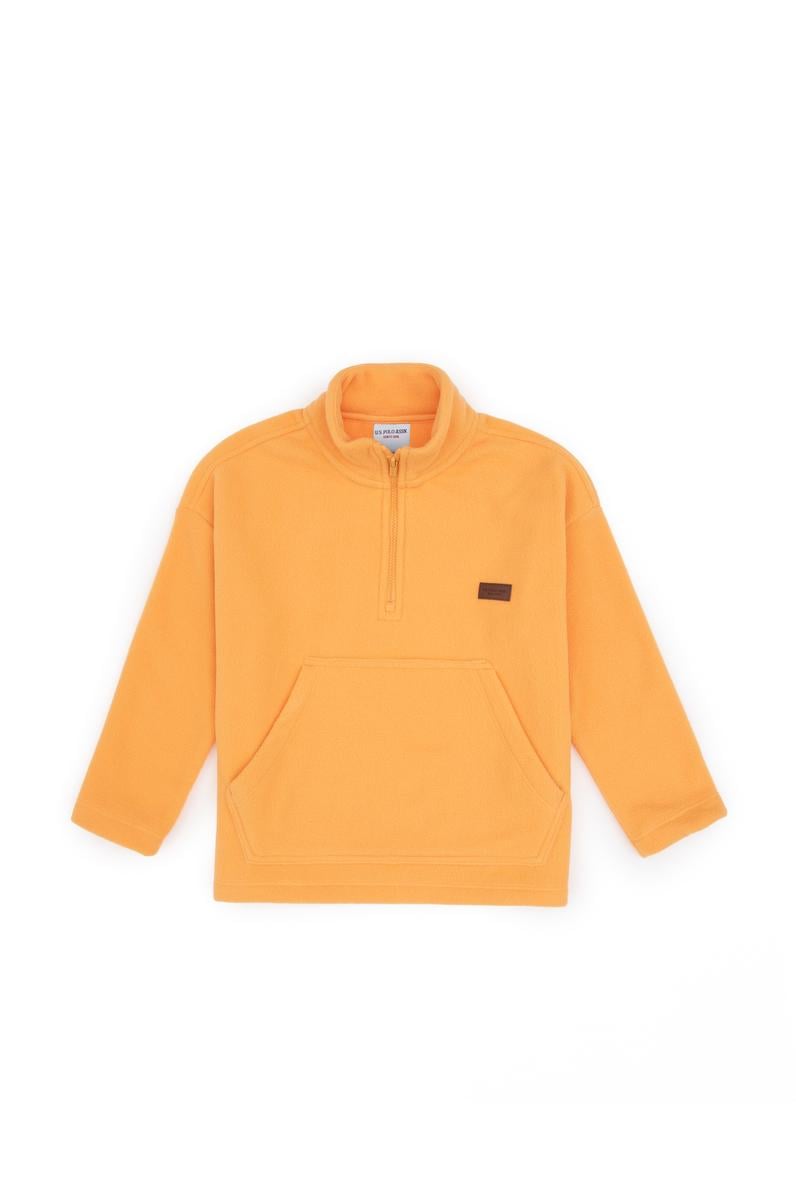 Erkek Çocuk Mango Yarım Fermuarlı Polar Sweatshirt