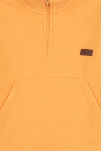 Erkek Çocuk Mango Yarım Fermuarlı Polar Sweatshirt