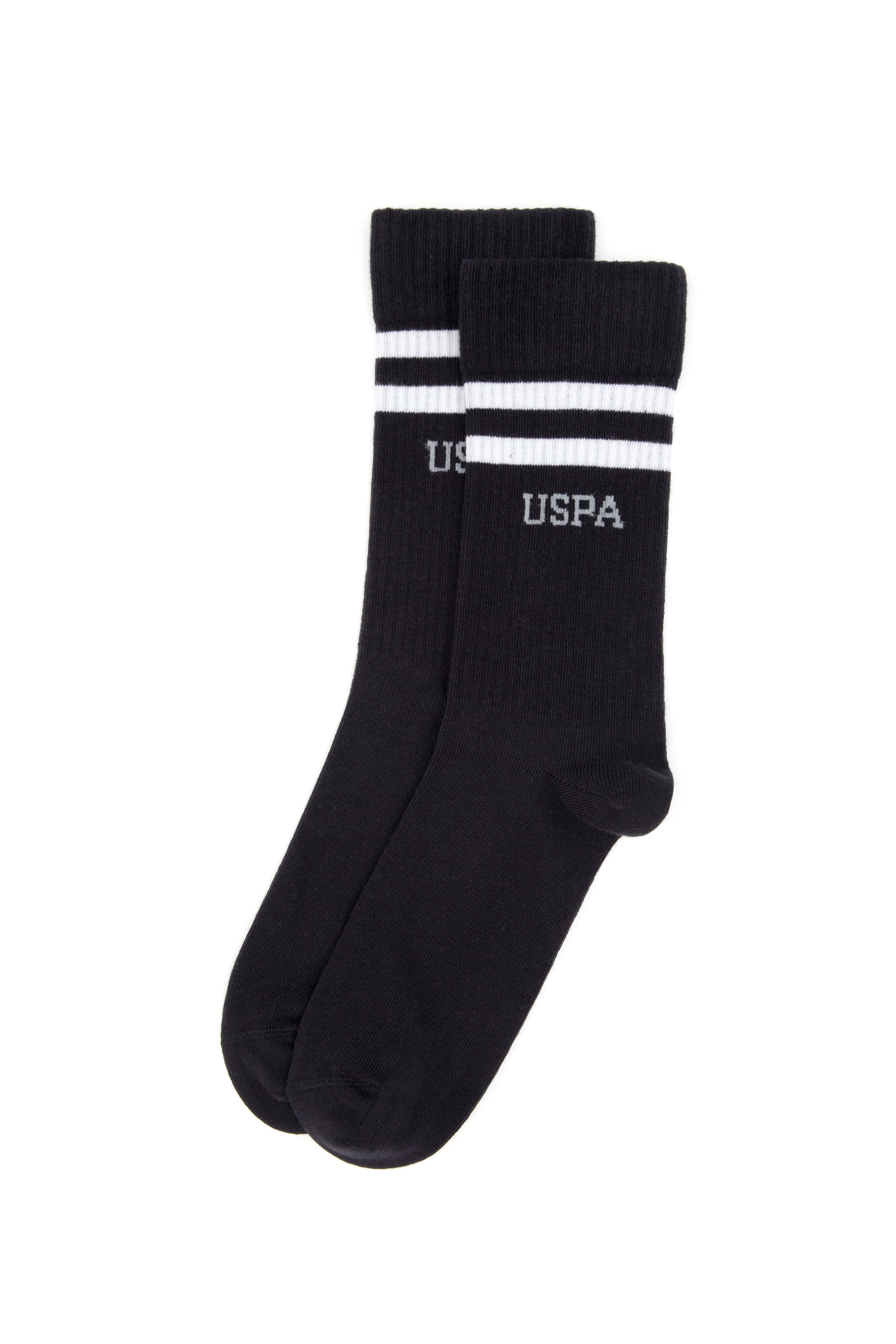 Erkek Siyah 2'li Tenis Çorabı