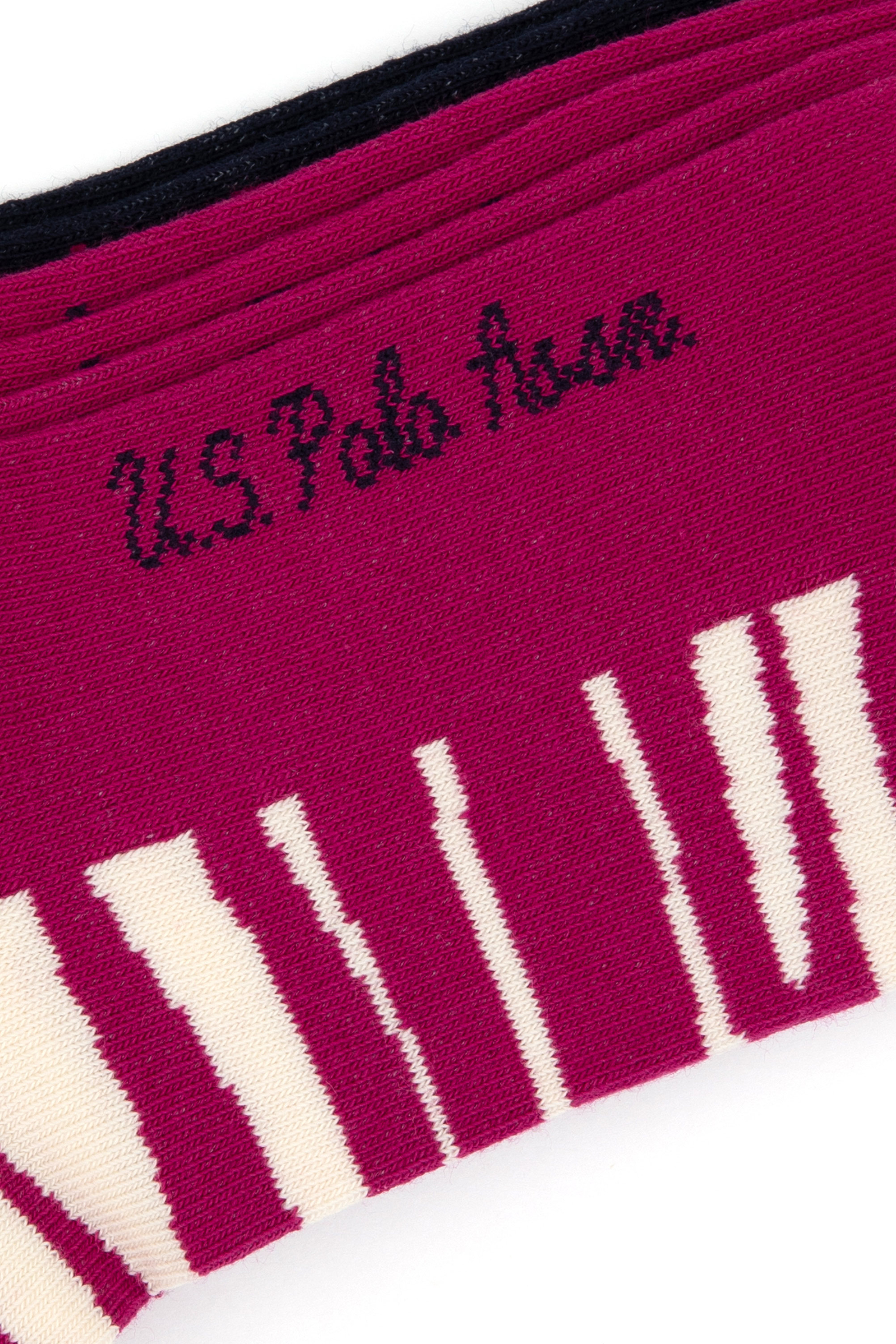جوراب مچ پا بسته ۳ عددی زنانه رگولار زنانه یو اس پولو | U.S. Polo Assn. - تصویر 3