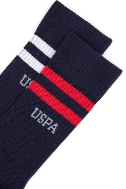 Erkek Lacivert 2'li Tenis Çorabı