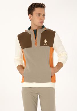 Erkek Krem Sweatshirt - 50309963031